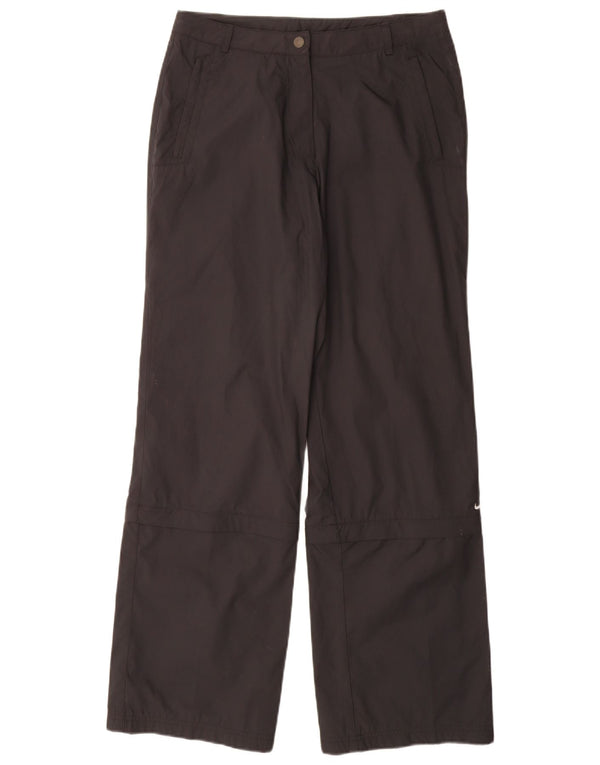 Pantaloni da tuta da donna NIKE UK 12 medio nero poliestere