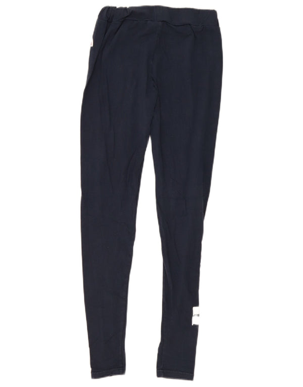 Leggings da donna Ellesse UK 10 piccolo cotone blu navy