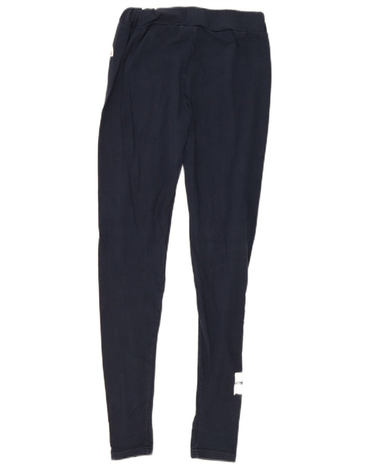 Leggings da donna Ellesse UK 10 piccolo cotone blu navy