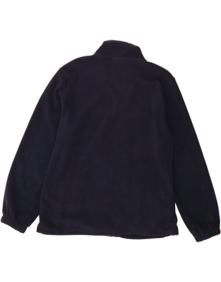 MOUNTAIN WAREHOUSE Womens Fleece Jacket UK 16 Large Navy Blue Polyester Vintage Mountain Warehouse and Second-Hand Mountain Warehouse from Messina Hembry 