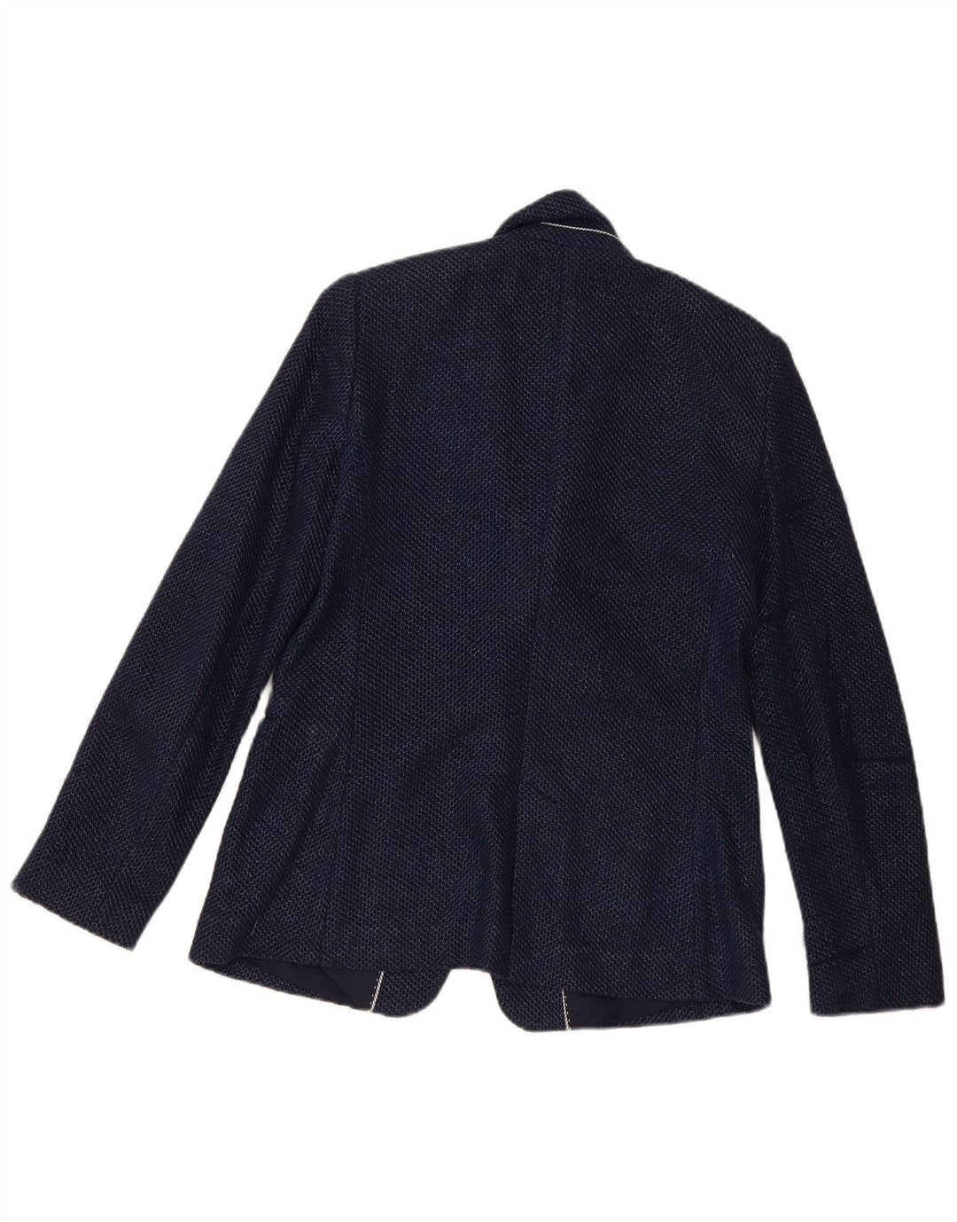 Giacca blazer da donna a 1 bottone Massimo Dutti EU 40 cotone medio blu navy