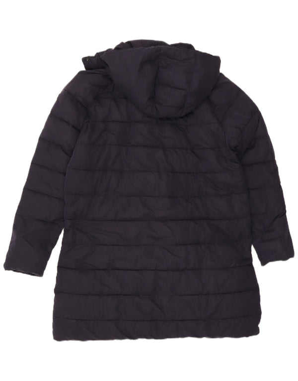 Cappotto imbottito con cappuccio da donna Rifle UK 20 2XL poliestere blu navy