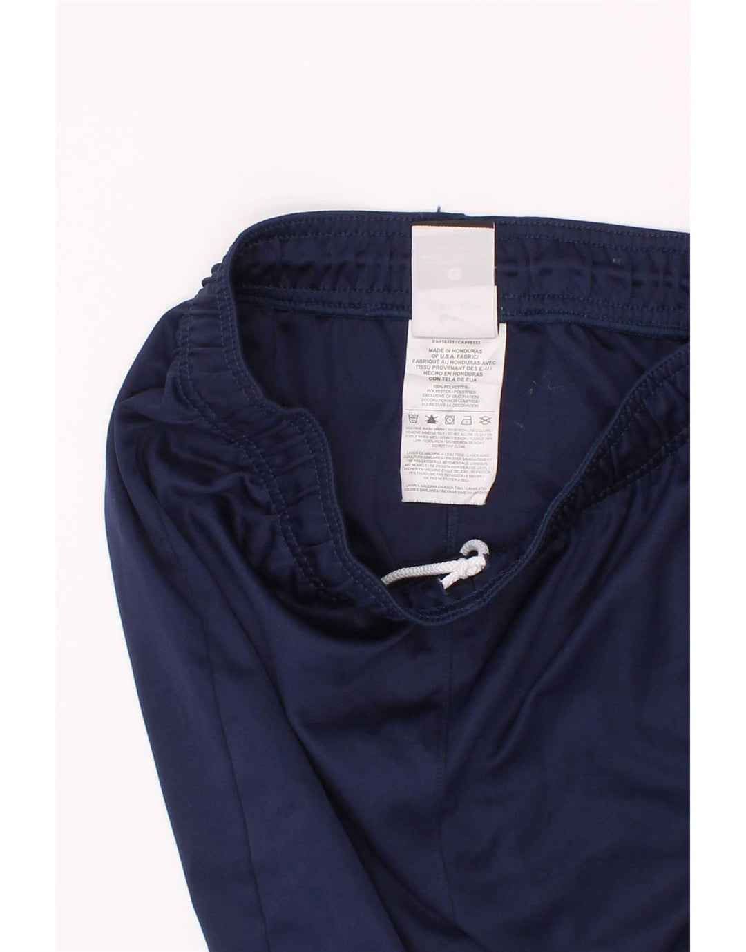 Pantaloncini sportivi Nike da ragazzo Dri Fit 12-13 anni Large blu navy in poliestere