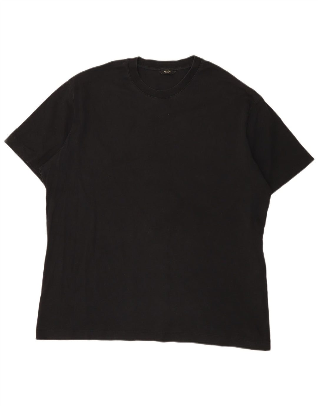 T-shirt da uomo Massimo Dutti Top 2XL cotone nero