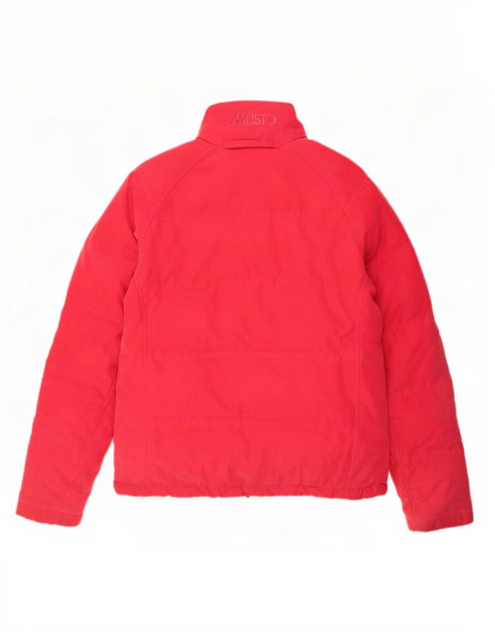 Giacca imbottita oversize da donna Musto UK 10 Small Poliestere rosso