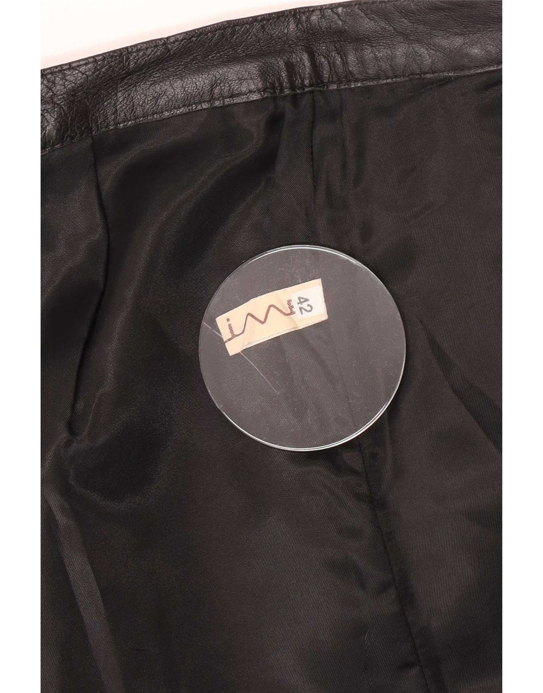Gonna in pelle da donna Maxime IT 42 media W26 nera