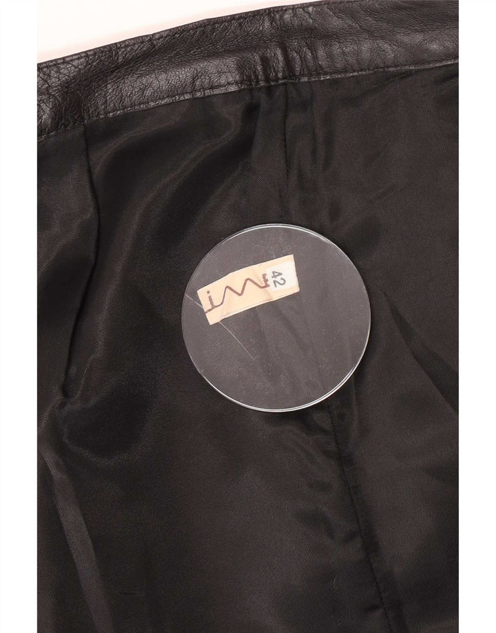 Gonna in pelle da donna Maxime IT 42 media W26 nera