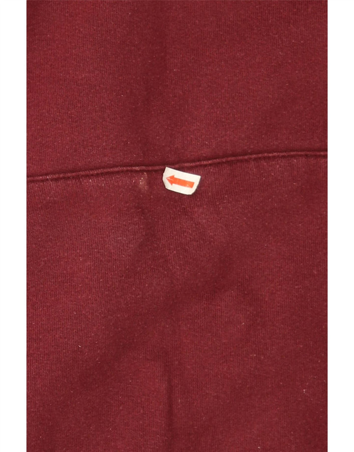 Maglione con cappuccio grafico da uomo Jack Wills grande in cotone marrone