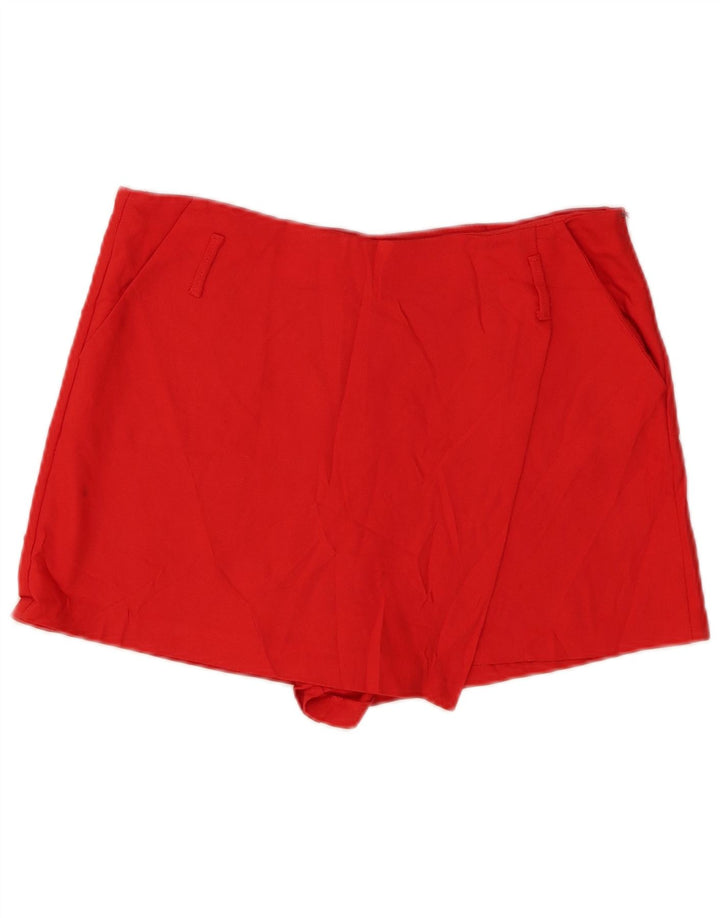 Gonna corta da donna Zara UK 14 grande rossa