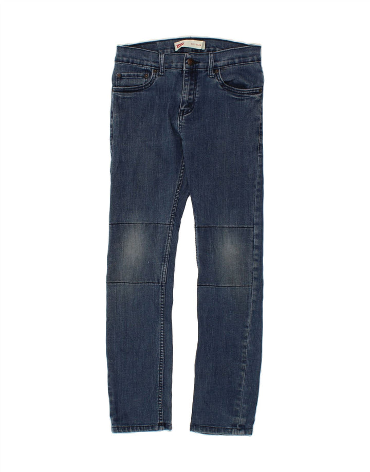 LEVI'S Boys 511 Slim Jeans 13-14 Years W27 L27 Blue Cotton Vintage Levi's and Second-Hand Levi's from Messina Hembry 