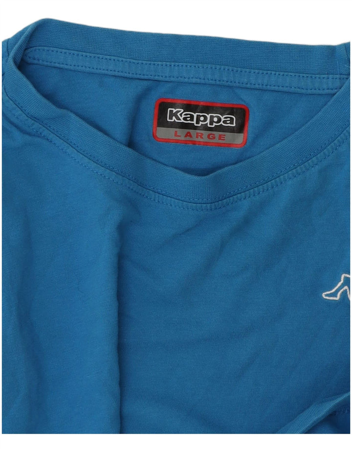 Canotta Kappa da uomo grande blu