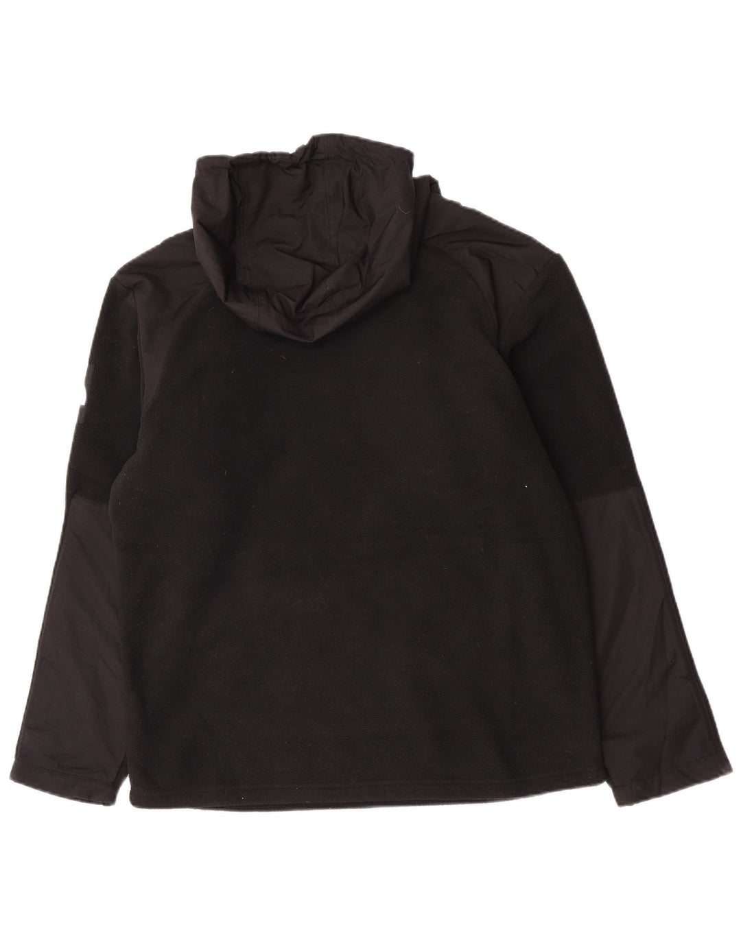 Maglione in pile con cappuccio da uomo The North Face medio poliestere nero