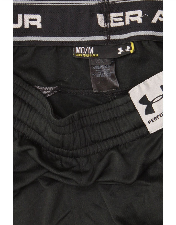 Pantaloni da tuta da uomo Under Armour Poliestere color block medio nero