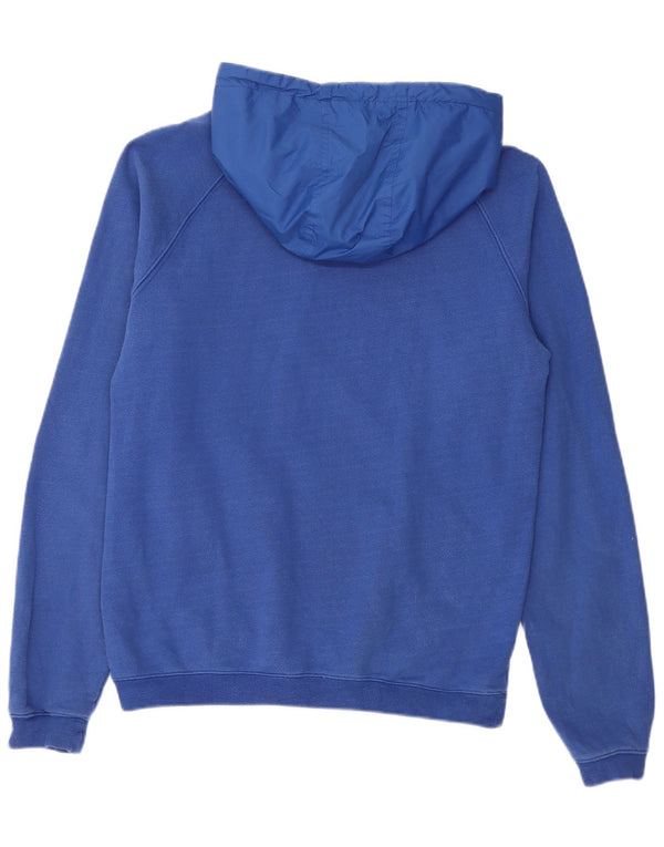 Maglione con cappuccio da donna K-Way UK 14 Cotone blu medio