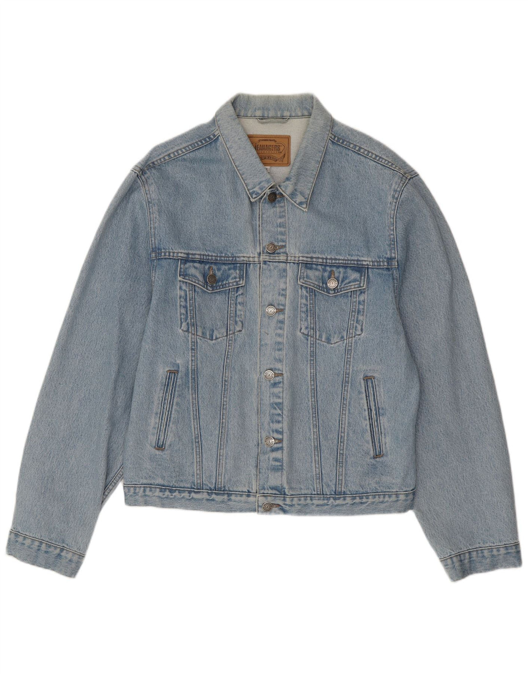 Giacca di jeans da uomo Jeanagers UK 42 XL cotone blu