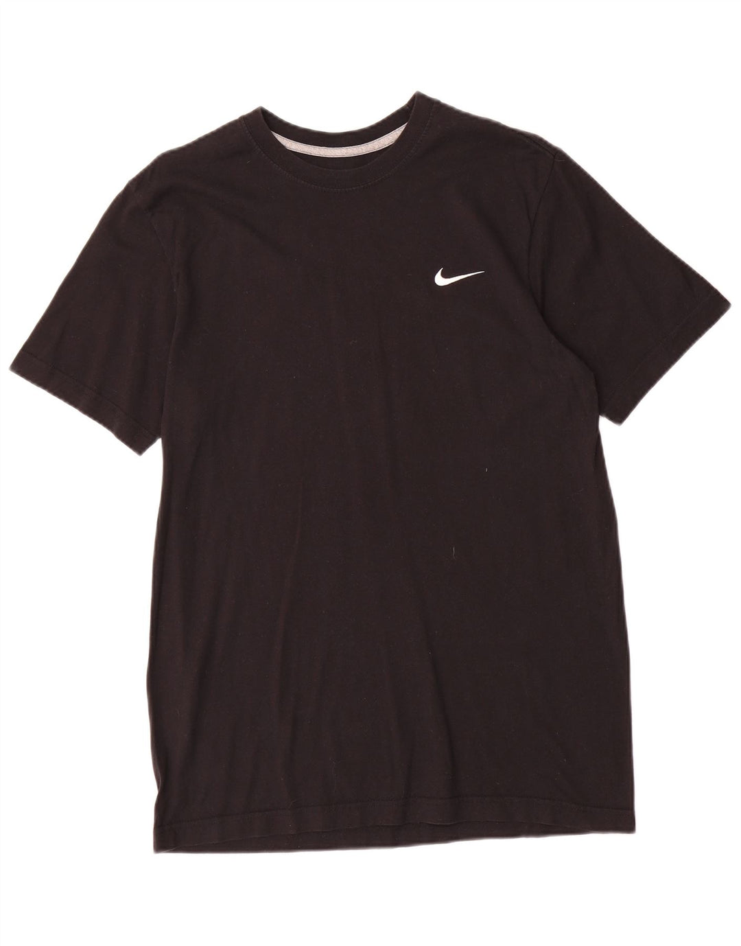T-shirt NIKE da uomo con vestibilità regolare, cotone medio nero