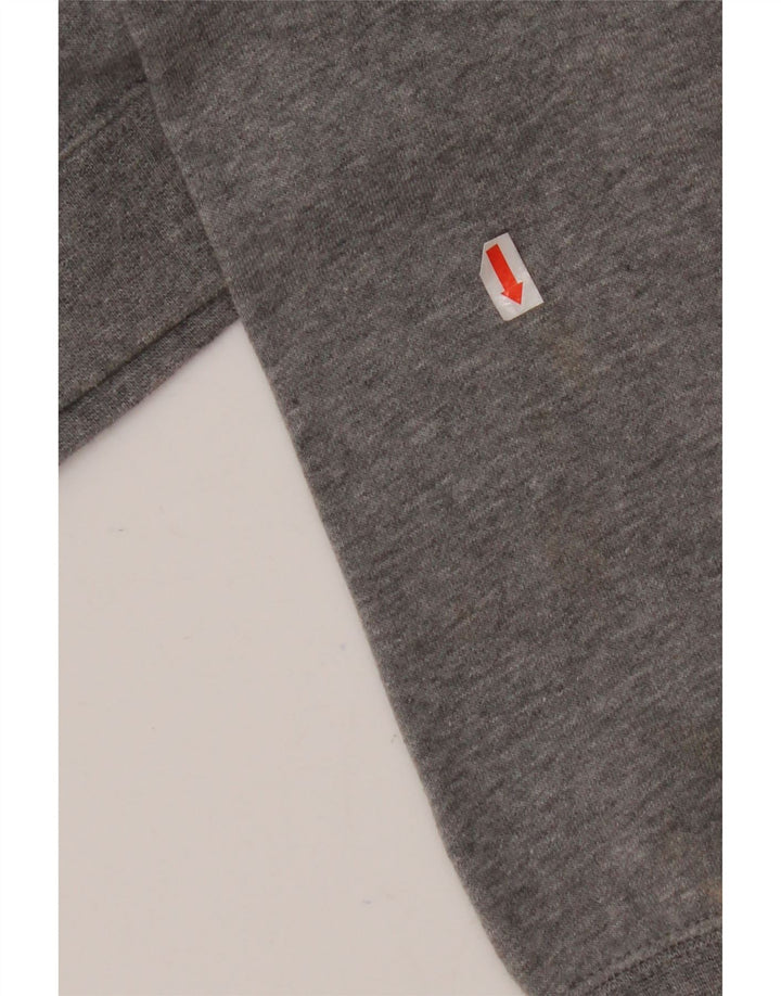 Felpa con cappuccio grafica NIKE per ragazzi 12-13 anni Large Grey Colourblock