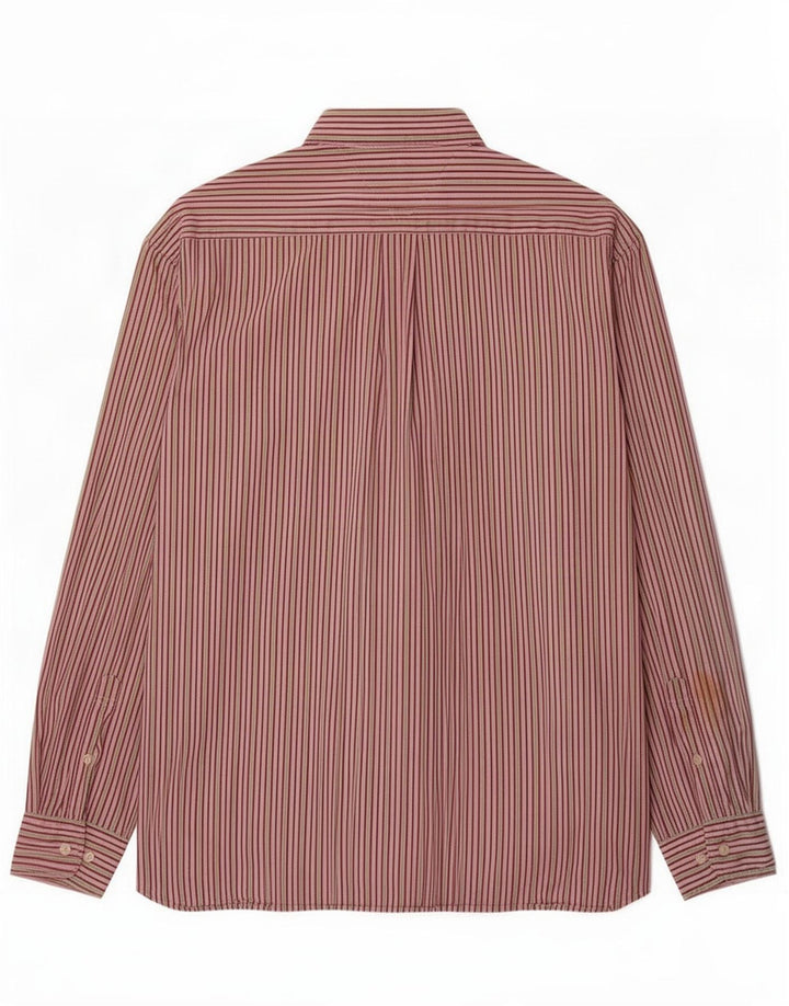 Tommy Hilfiger Mens Shirt XL Multicoloured Pinstripe Cotton
