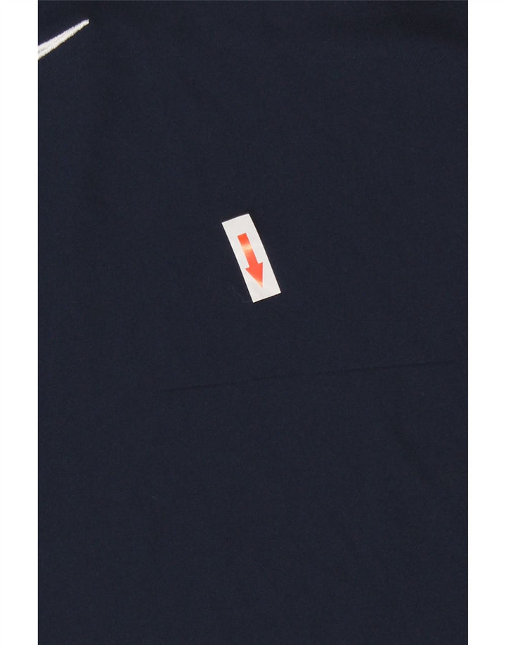 T-shirt da ragazzo Nike Top 12-13 anni Large in poliestere a righe blu navy