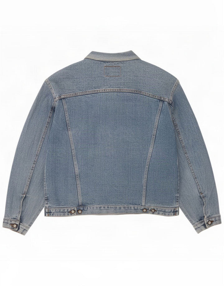 Giacca di jeans vintage da uomo UK 42 XL Blu
