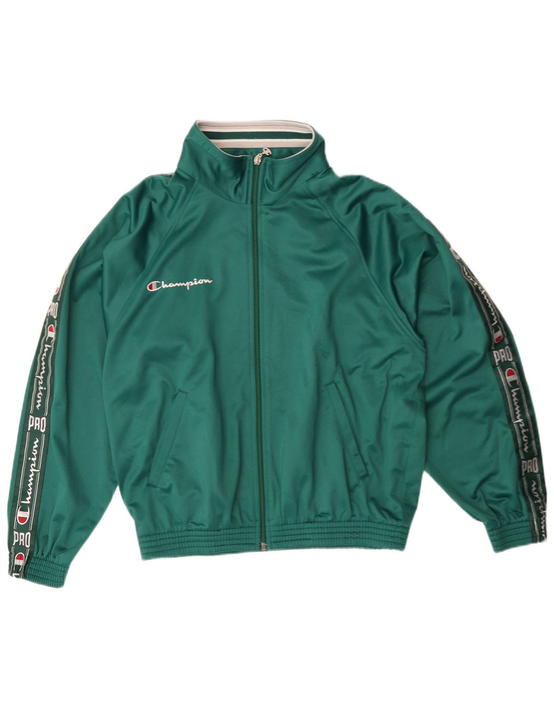 Giacca da tuta da uomo Champion XS verde poliestere