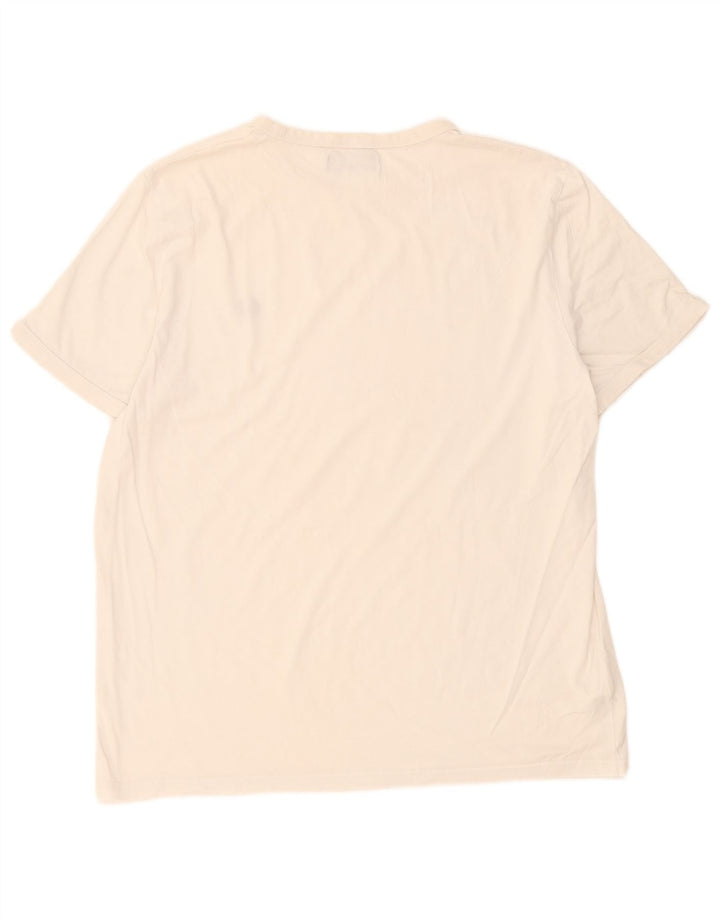 T-shirt da uomo Fred Perry Top XL in cotone bianco