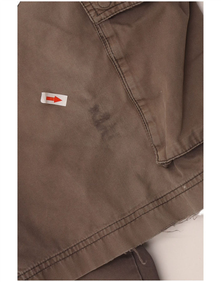 Pantaloncini cargo Nike da uomo medi W32 in cotone marrone