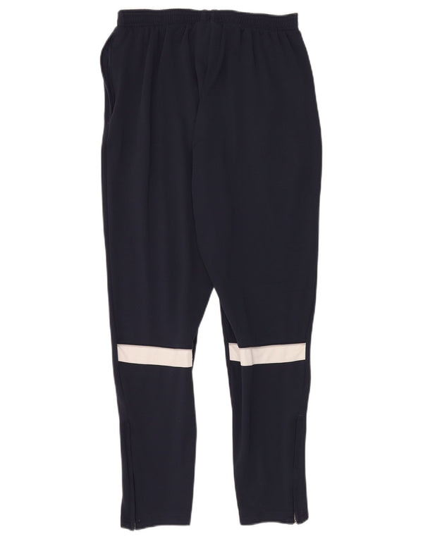 Pantaloni da tuta Nike Dri Fit da uomo, poliestere color block medio blu navy