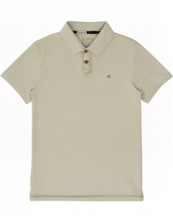 Polo Champion da uomo Herritage Fit in cotone verde medio