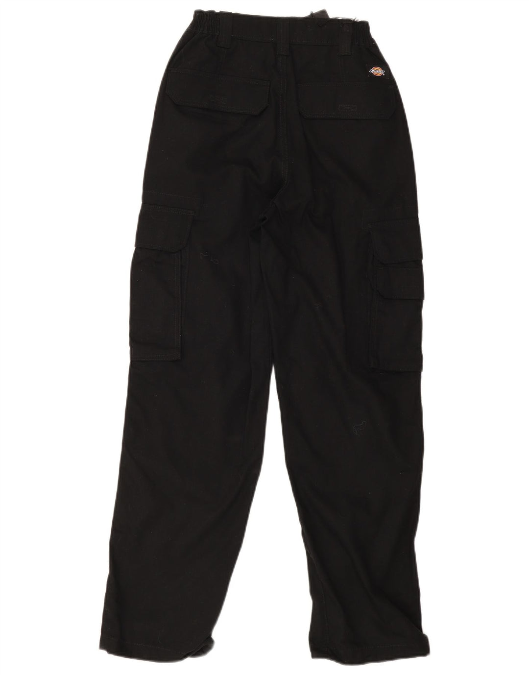 DICKIES Pantaloni cargo dritti da uomo W26 L28 in cotone nero