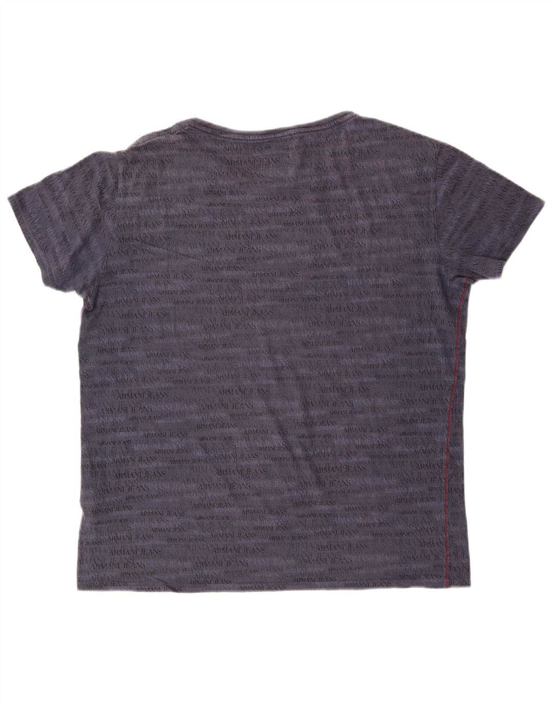 ARMANI JEANS T-shirt grafica slim da uomo 2XL Blu navy