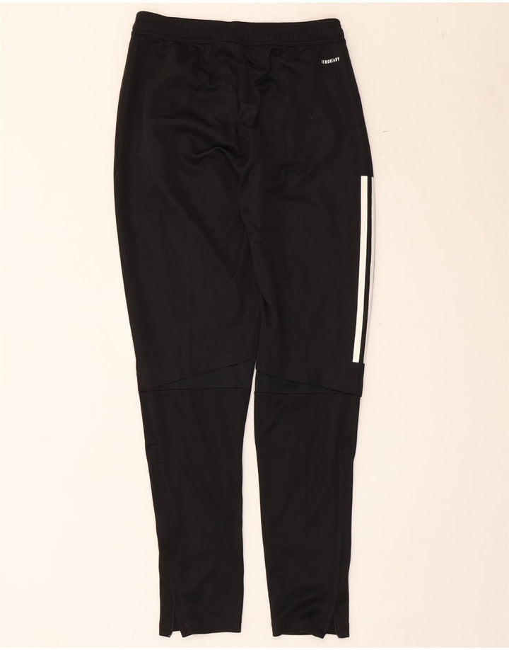 Pantaloni da tuta Adidas Aeroready da uomo piccoli in poliestere nero
