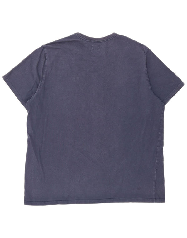 T-shirt da uomo Levi's Top XL in cotone blu navy