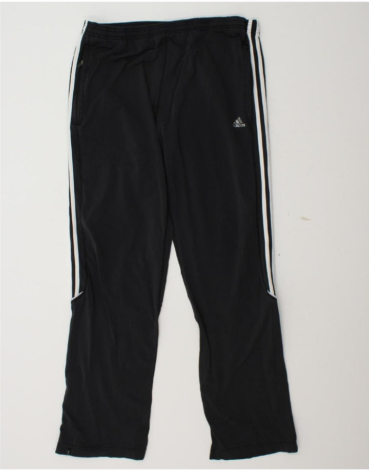 ADIDAS Mens Tracksuit Trousers Medium  Black Polyester Vintage Adidas and Second-Hand Adidas from Messina Hembry 