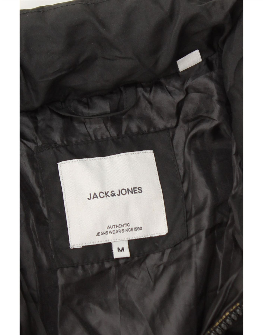 Giacca imbottita da uomo Jack & Jones UK 38 blocco colore giallo medio