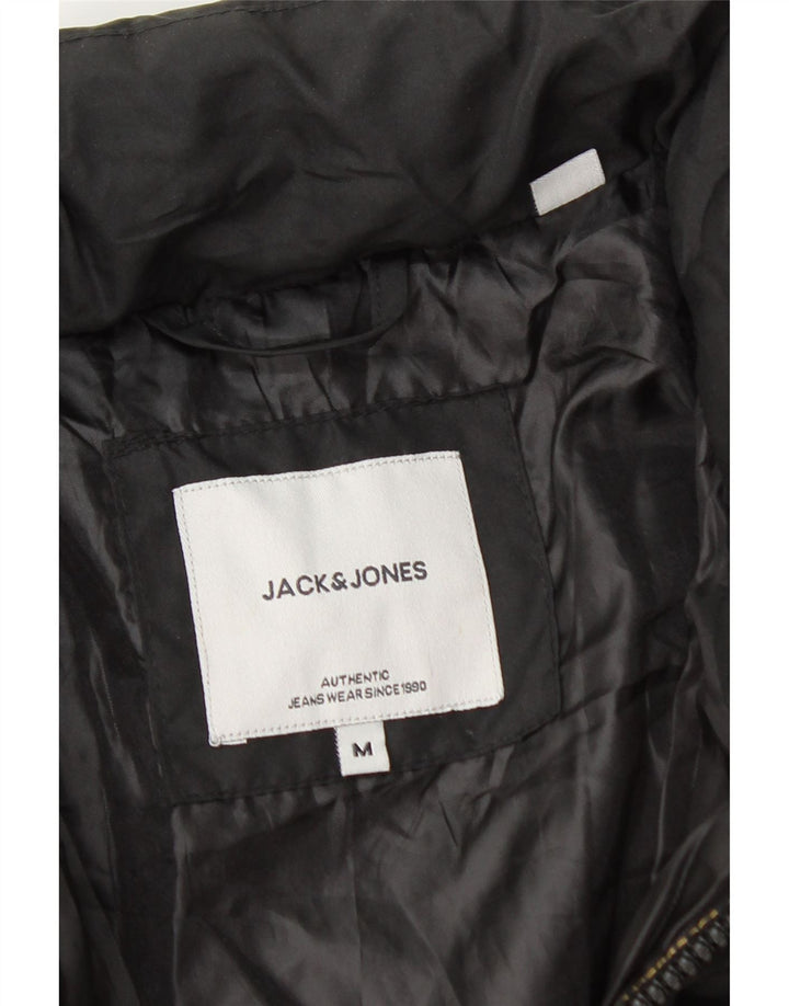 Giacca imbottita da uomo Jack & Jones UK 38 blocco colore giallo medio