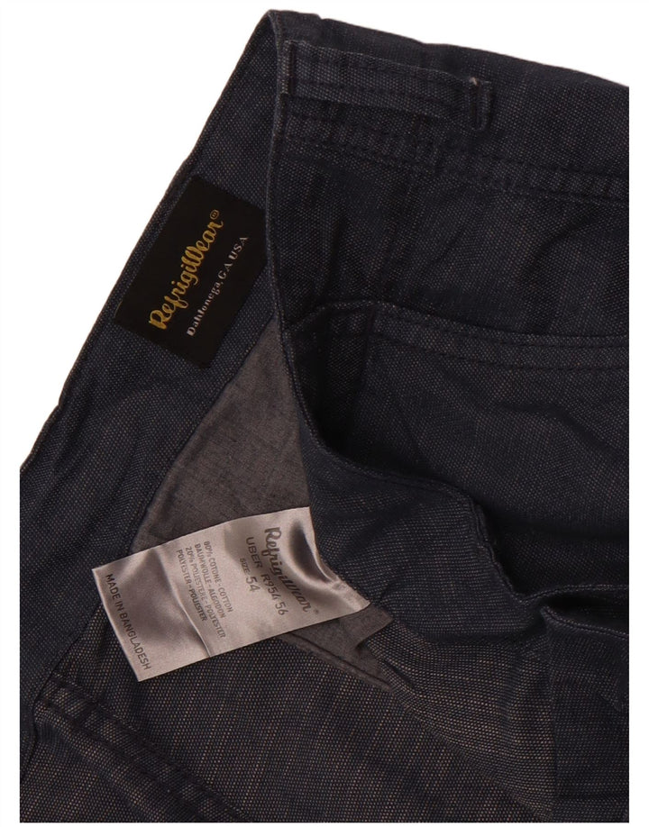 Pantaloncini cargo da uomo Refrigiwear IT 54 2XL W40 Blu Navy Cotone