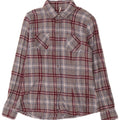 Camicia di flanella da donna Carrera UK 12 grigio medio a quadri