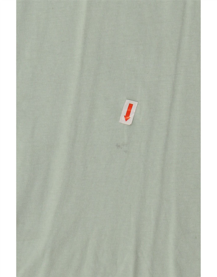 JACK & JONES T-shirt grafica da uomo grande in cotone verde