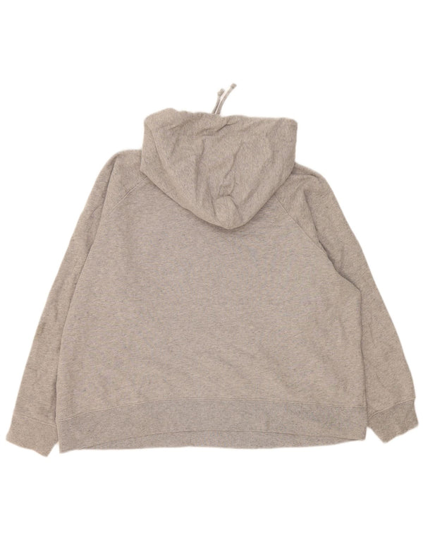 Maglione con cappuccio oversize grafico da donna Levi's UK 18 XL Cotone grigio