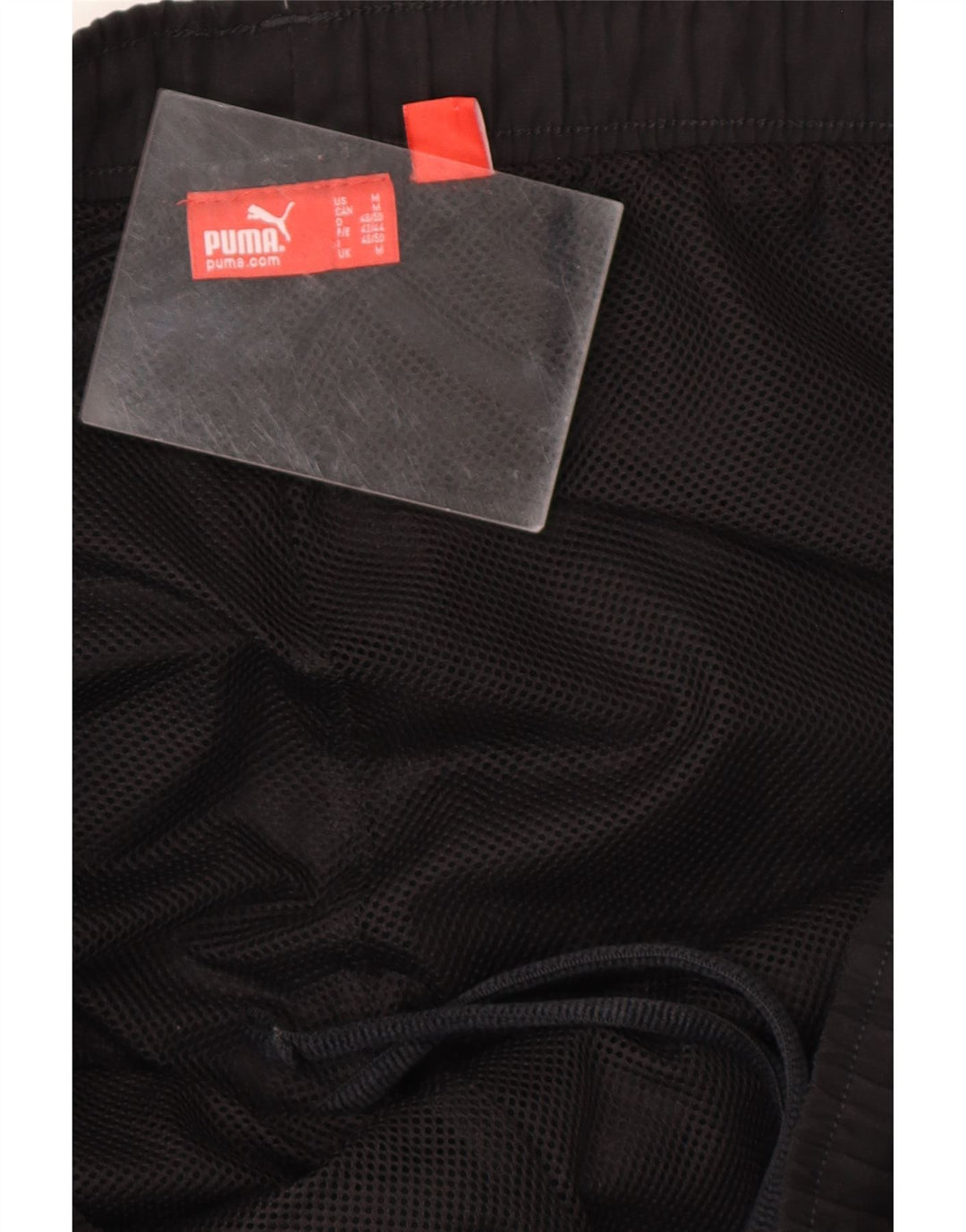 PUMA Mens Sport Shorts Medium  Black Vintage Puma and Second-Hand Puma from Messina Hembry 