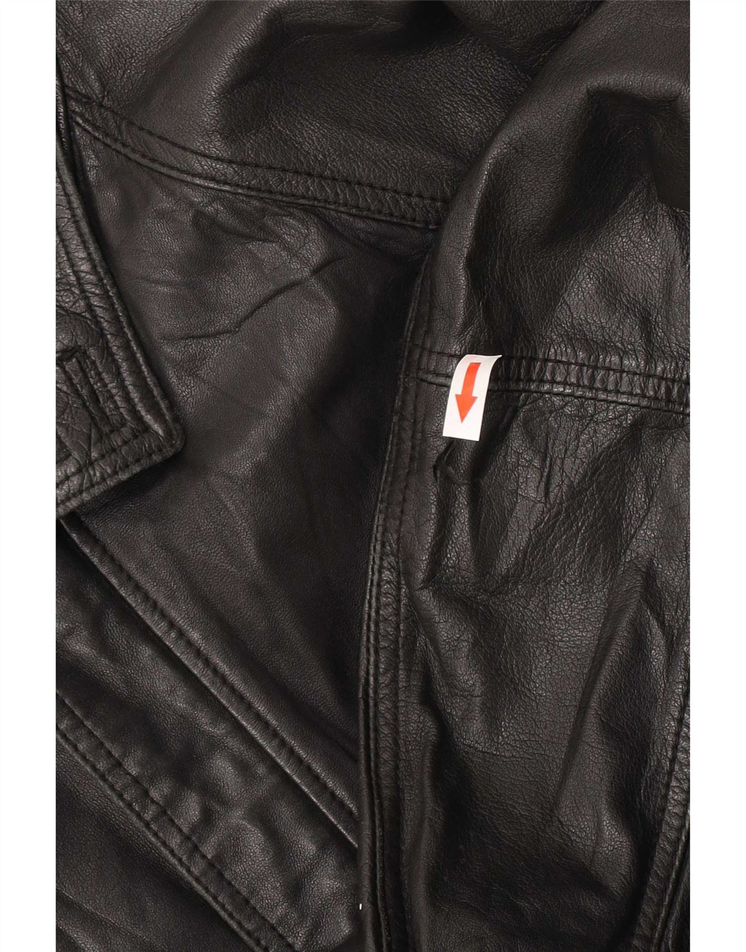 Giacca in pelle da uomo Alta Moda Firenze IT 56 3XL Nera