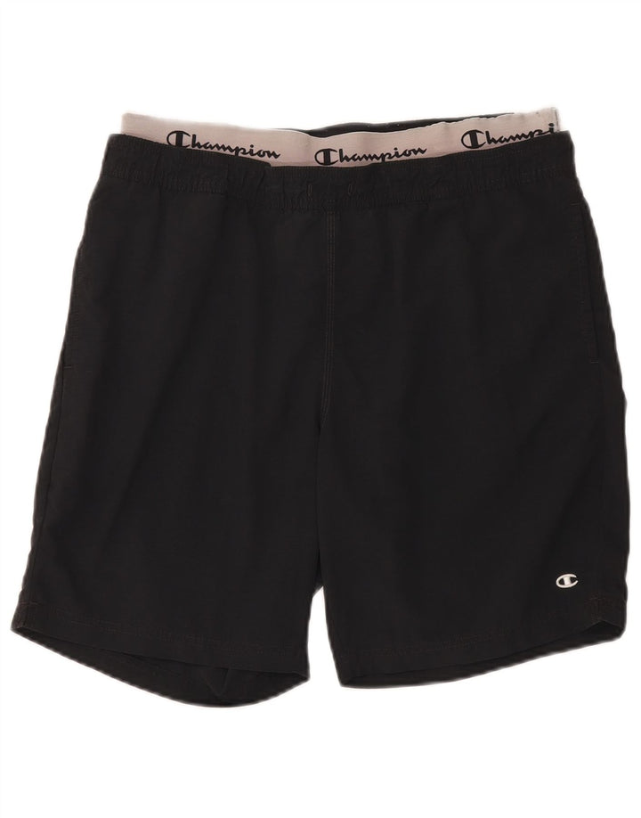 Pantaloncini sportivi grafici da uomo Champion Large Black Colourblock