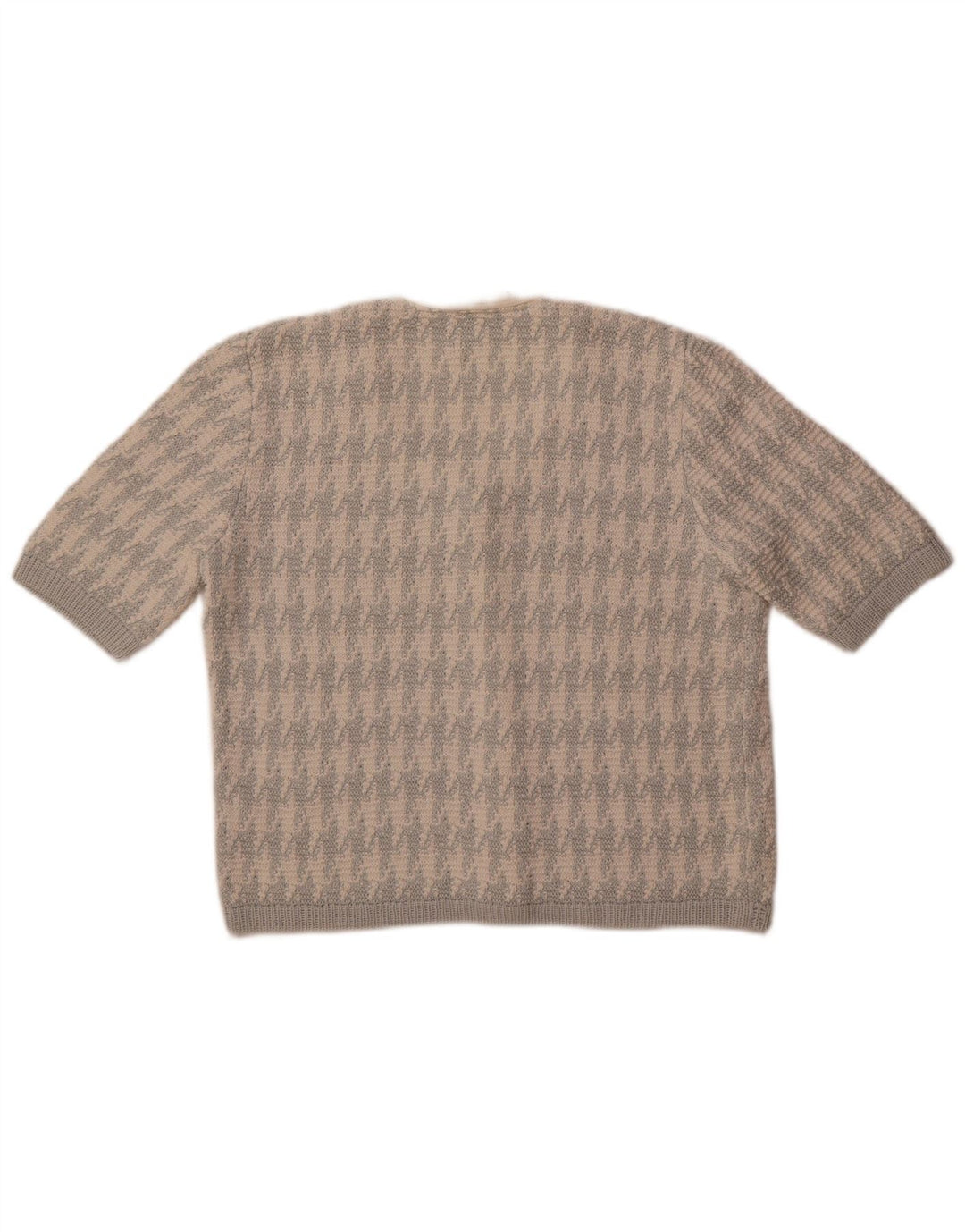 Maglione cardigan da donna Giesswein EU 38 pied de poule bianco medio