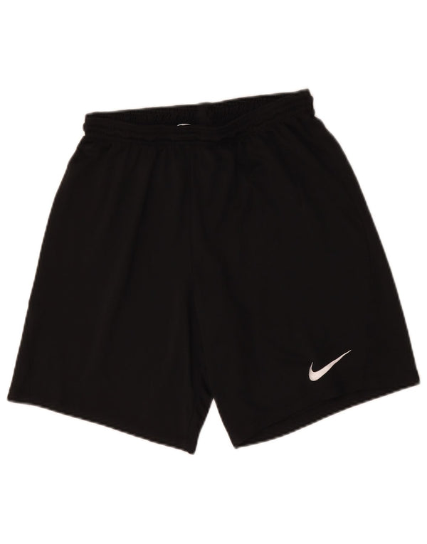 Pantaloncini sportivi Nike Dri Fit da uomo, poliestere medio nero