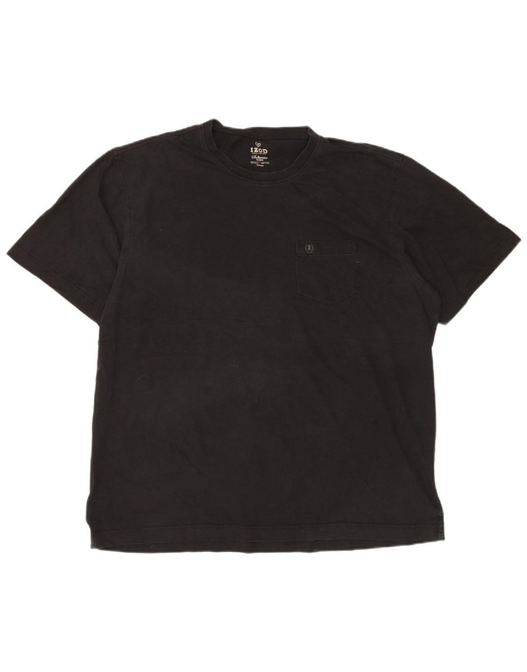 T-shirt da uomo Izod Top XL in cotone nero
