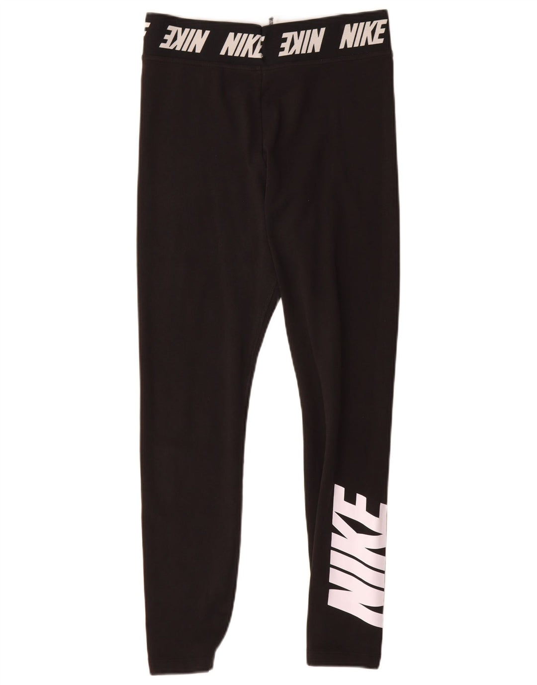 Leggings grafici da donna Nike UK 12 cotone medio nero