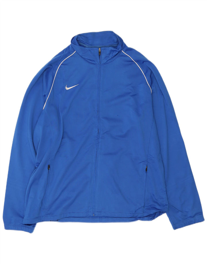 Giacca da tuta da uomo Nike 2XL blu poliestere