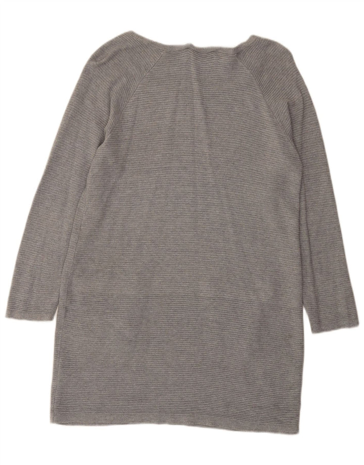 Abito maglione oversize da donna Marks & Spencer UK 10 Small Viscosa grigia