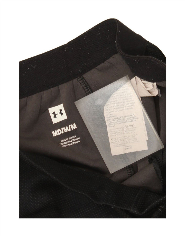 Pantaloni da tuta da uomo Under Armour da jogging medio poliestere nero